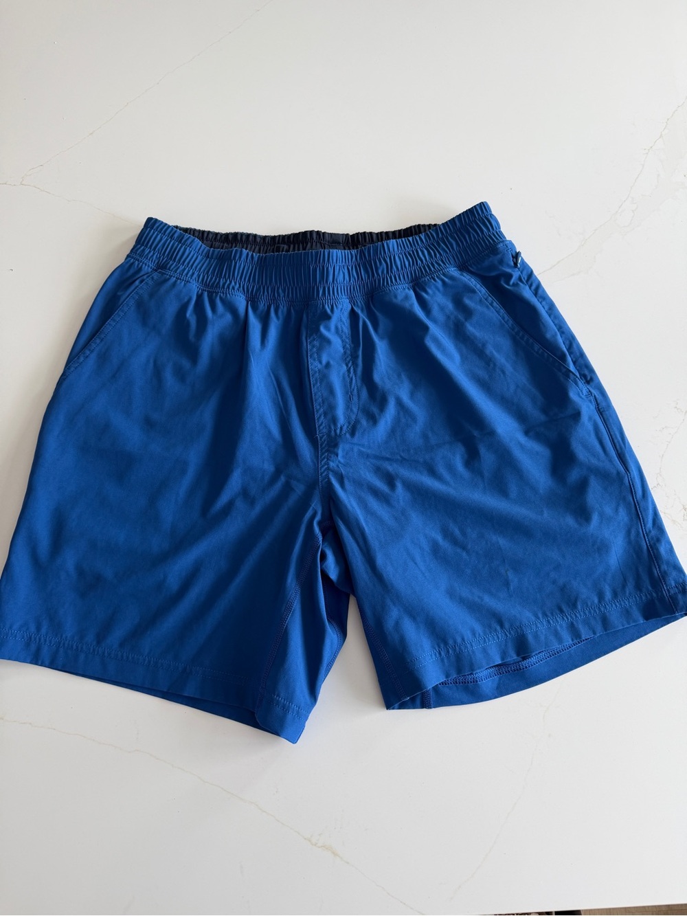 RHONE Men's Royal Blue Hybrid Shorts